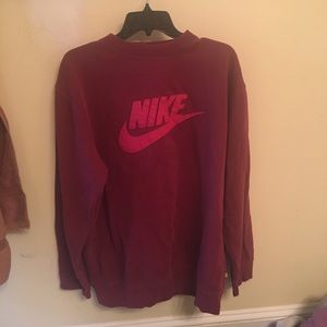 NIKE VINTAGE RETRO SWEATSHIRT maroon